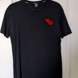 Vanquish men's black gym shirt